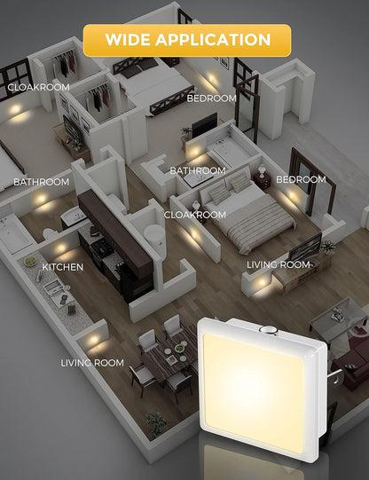 3D floor plan of a modern apartment layout with a spotlight labeled 'Wide Application'.