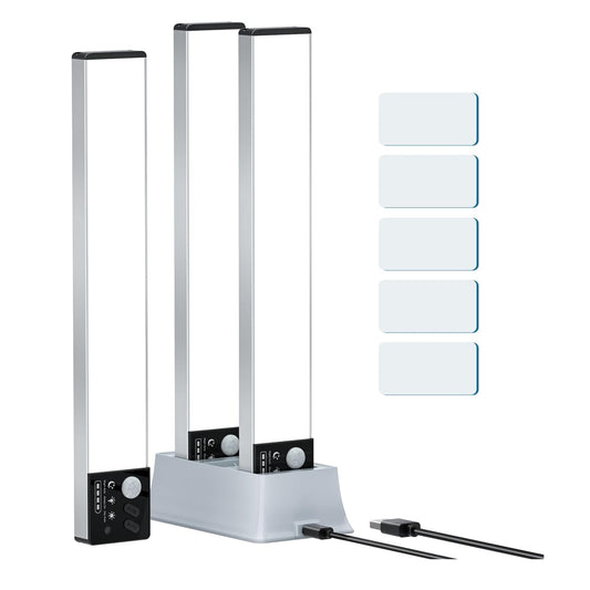 Light therapy lamp with adjustable panels on a white background